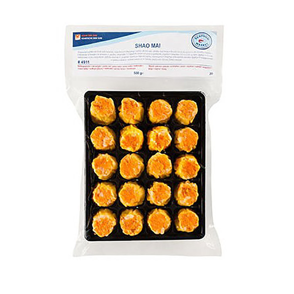 Shaomai Με Κιμά Γαρίδας Και Ψαριού 500g (20X25g) SEAFOOD MARKET