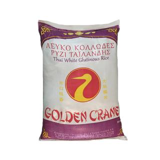 Ρύζι Κολλώδες Λευκό 20kg GOLDEN CRANE
