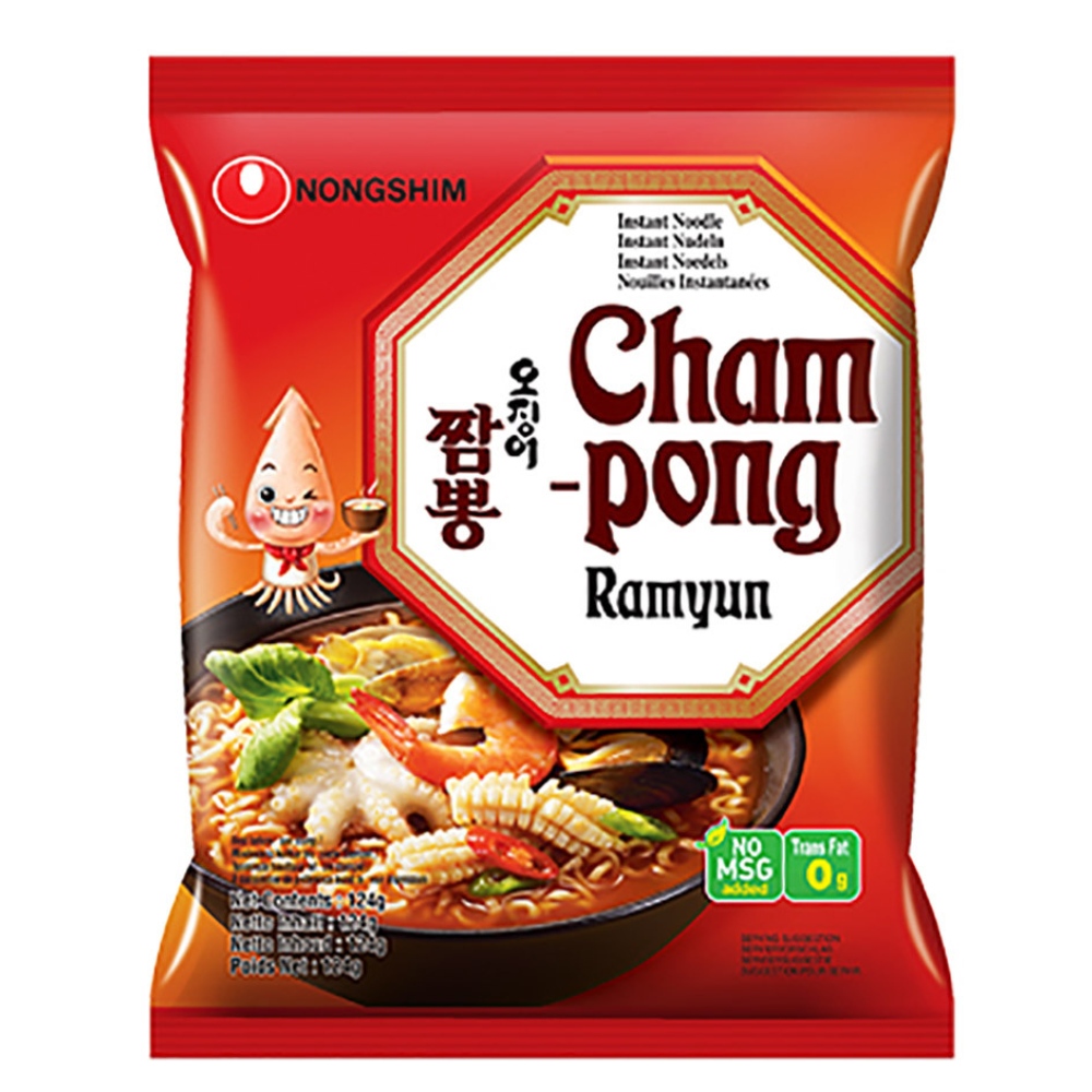 Στιγμιαία Νουντλς Τσαμπόνγκ 124G NONGSHIM