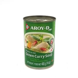 Έτοιμη Σούπα Πράσινου Κάρυ 400g AROY-D