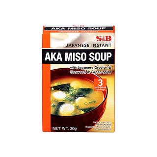 Μείγμα για Στιγμιαία Σούπα Μίσο Aka 3 Μερίδες 30g S&B