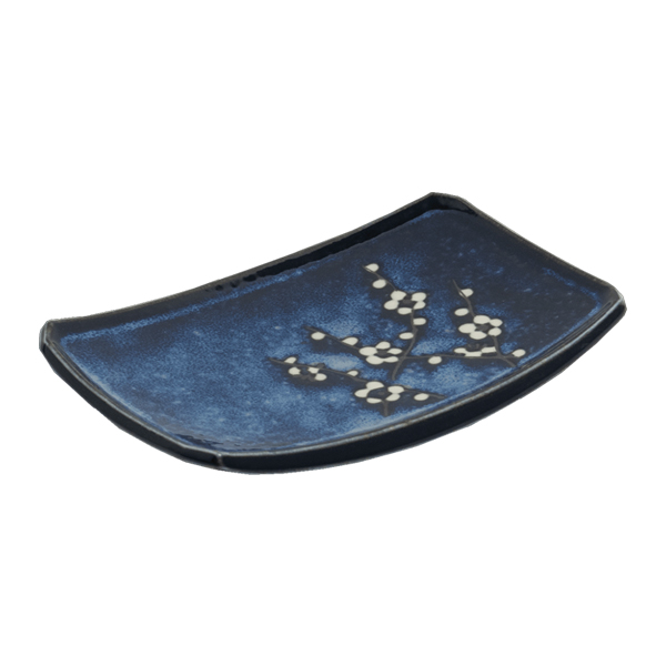 Πιάτο Για Σούσι Hana Blue 18,5cm