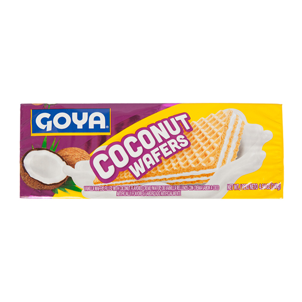 Βάφλες Με Γέμιση Κρέμας Καρύδας 140g GOYA