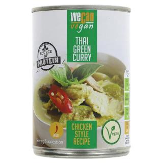 Vegan Κοτόπουλο σε Σάλτσα Ταϊλανδέζικου Πράσινου Κάρυ 400g WE CAN FOODS