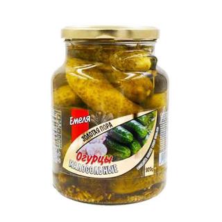 Αγγούρια Τουρσί Με Λιγότερο Αλάτι 920ml EMELA