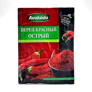 Κόκκικη Καυτερή Πάπρικα σε Σκόνη 20g AVOKADO