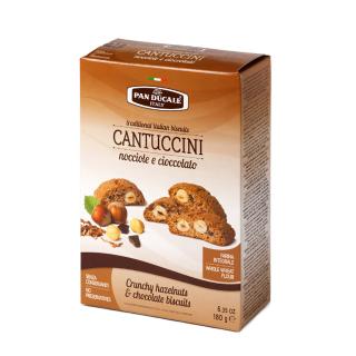 Cantuccini Hazelnut Chocolate - Cantuccini Nocciola e Cioccolato 180g PAN DUCALE