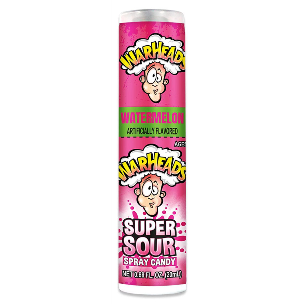 Super Sour Spray Candy Watermelon Flavour 20ml WARHEADS